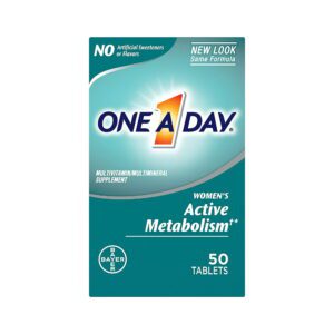 One A Day Women's Active Metabolism Multivitamin - 50 Count